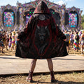 Crimson Fenrir Women’s Rave Zipper Cloak