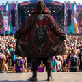 Crimson Fenrir Men’s Rave Zipper Cloak