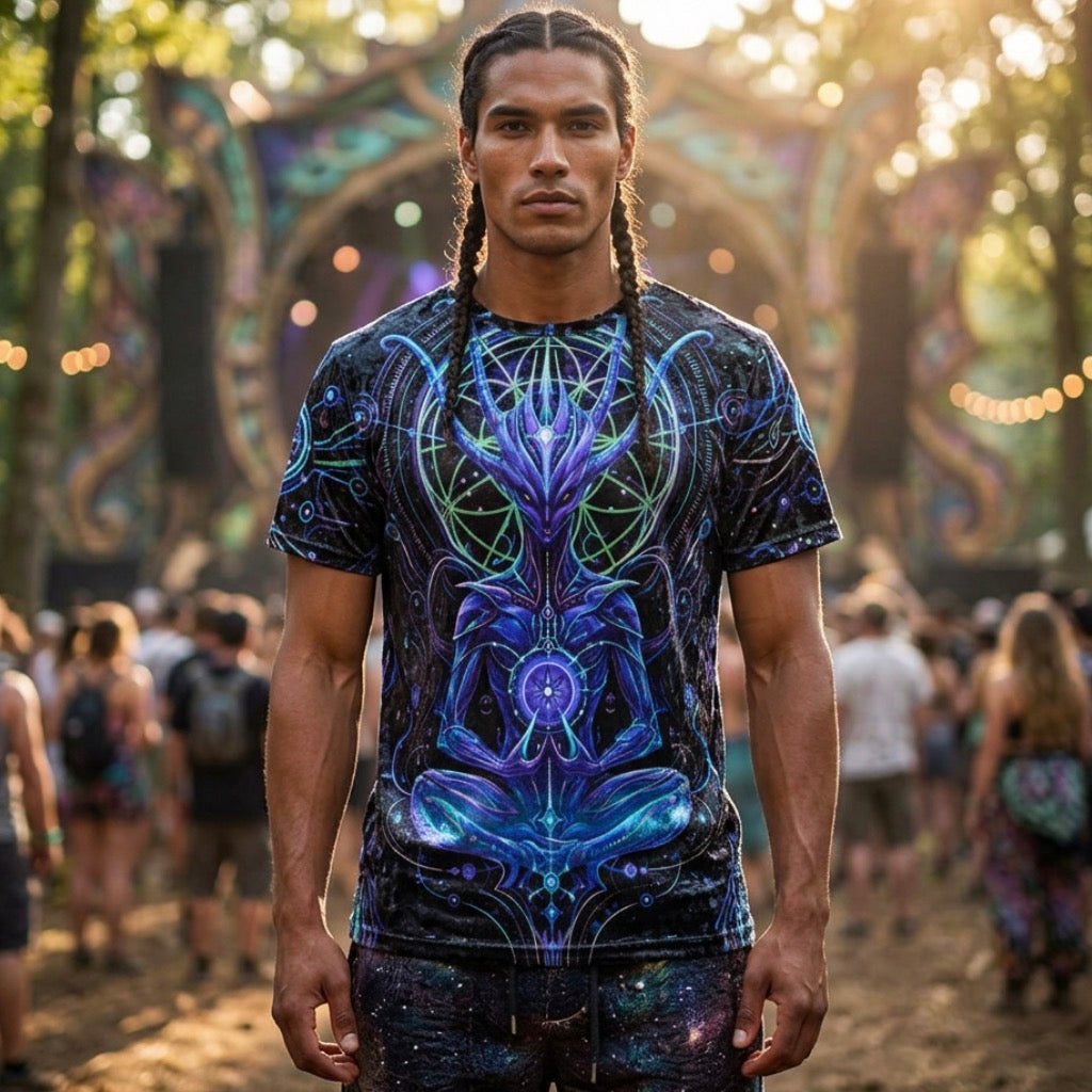 Crushed Velvet T-Shirt | Summon of Light