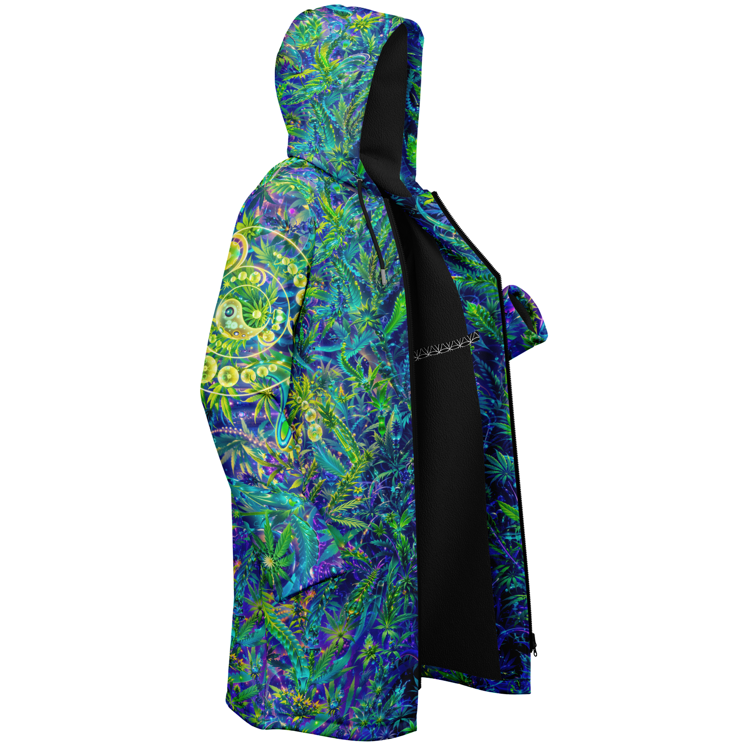 Wizard Stoner Alien Women's Festival Cloak