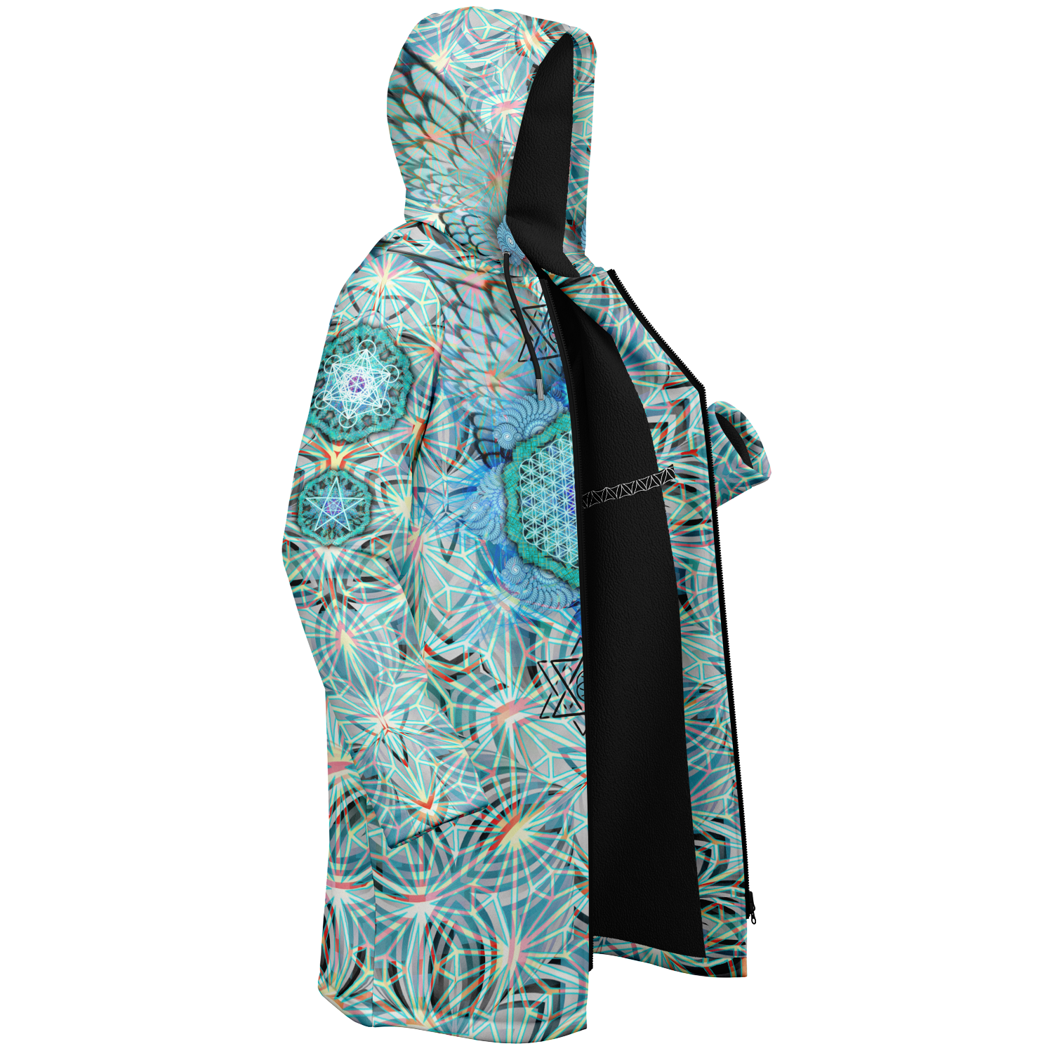 Angel Catcher Light Teal Women's Festival Cloak