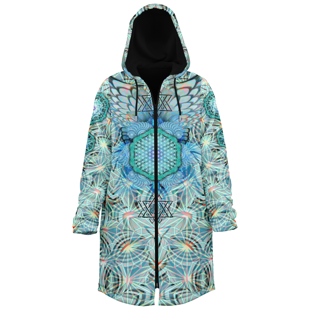 Angel Catcher Light Teal Women's Festival Cloak