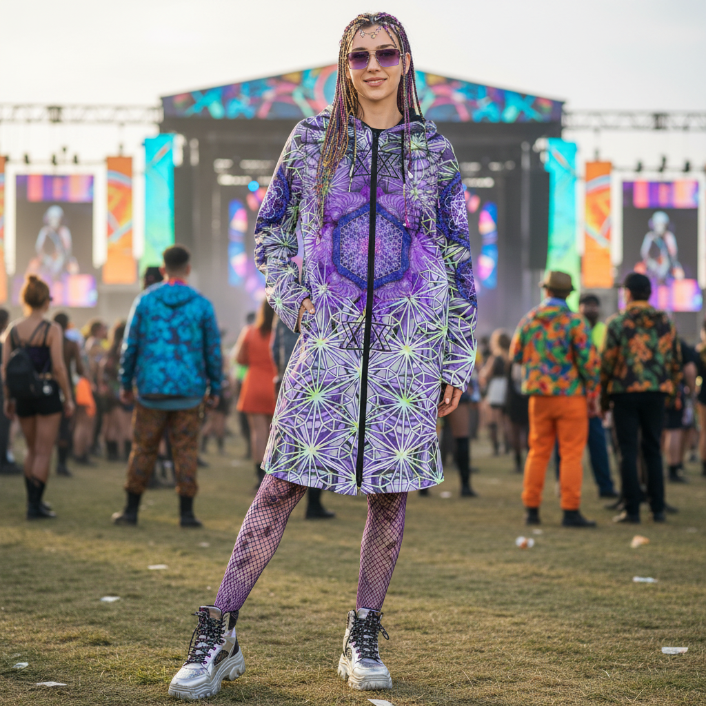 Angel Catcher Light Purple Women's Festival Cloak