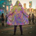 Psy Trance Men's Festival Cloak