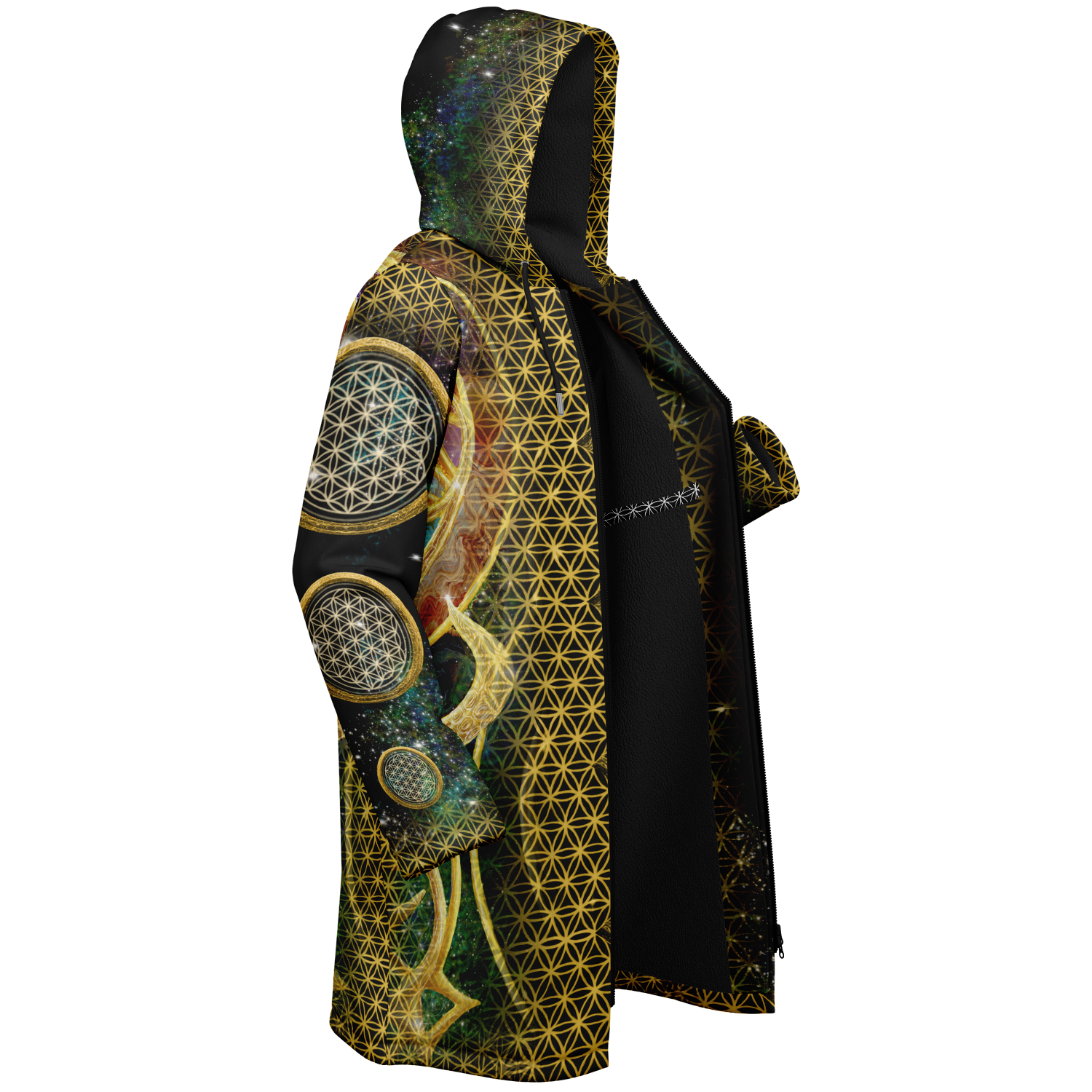 Mystic Eye Gold Women's Festival Cloak