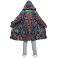 Cloak | Shroom Flower of Life Dark Rainbow