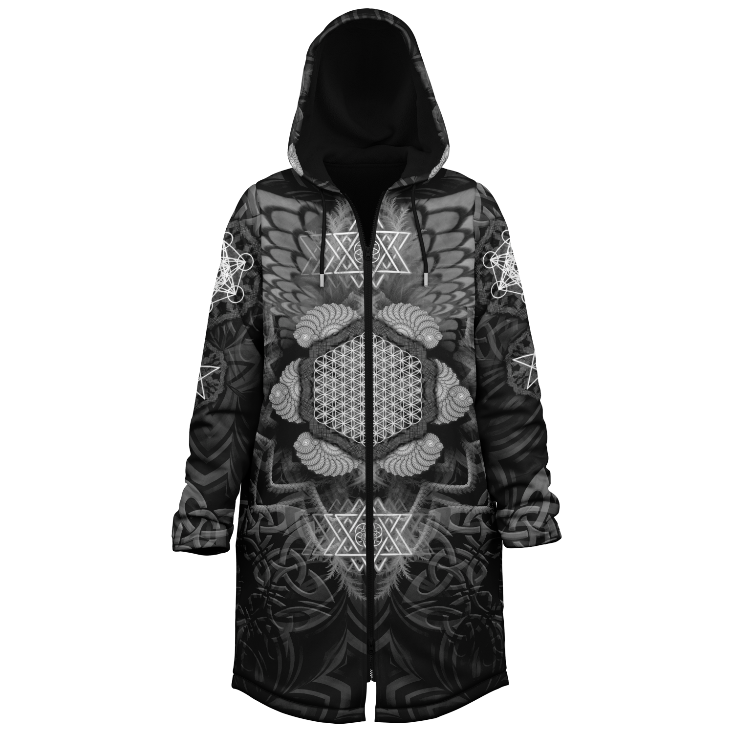 Angel Catcher Grey Festival Women’s Cloak