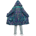 Cloak | Shroom Flower of Life Teal
