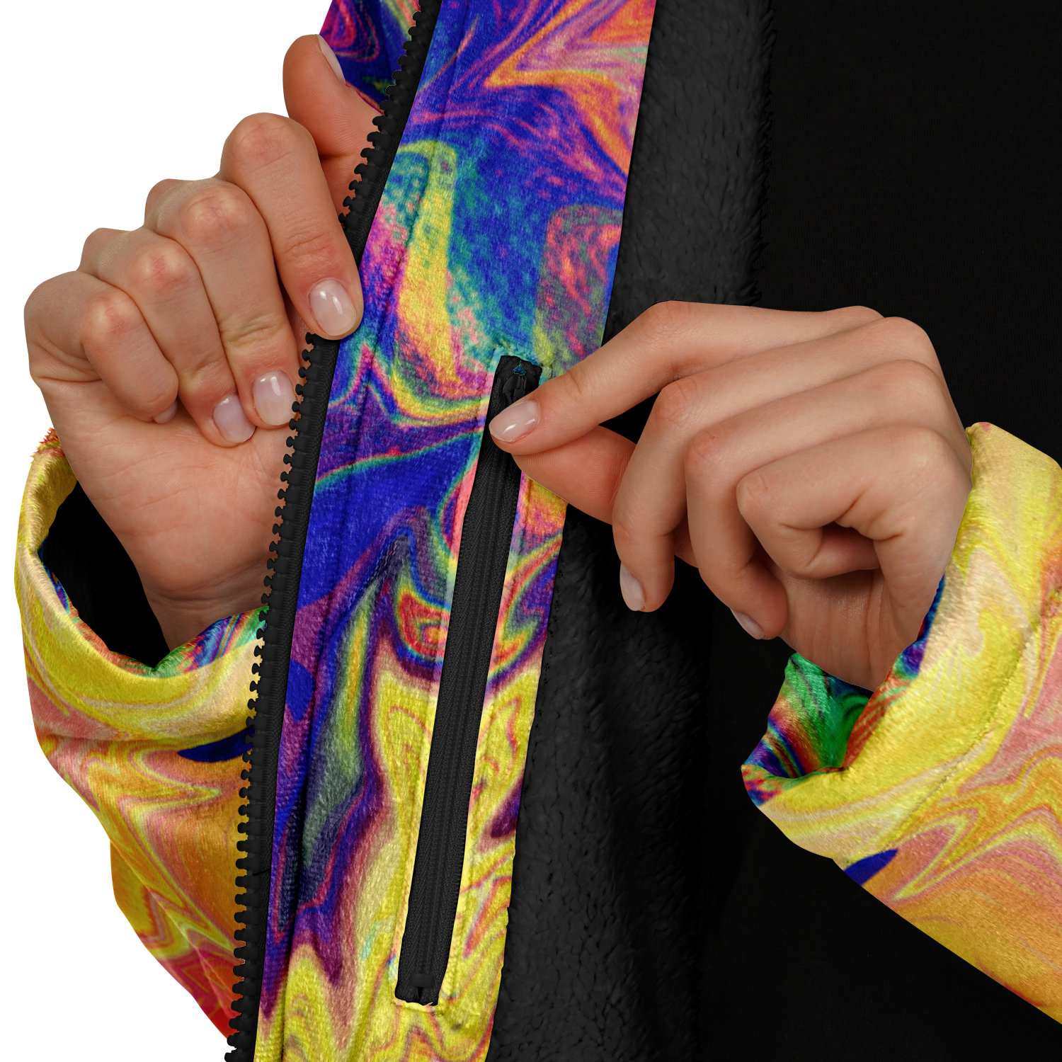 Windowpane Men's Festival Cloak