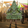 Dream Weaver Green Festival Cloak