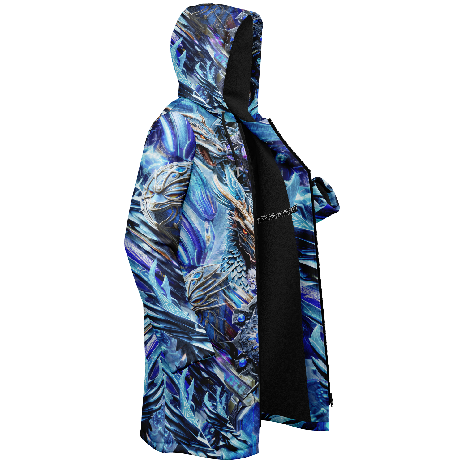 Electric Dragonscape Women's Festival Cloak