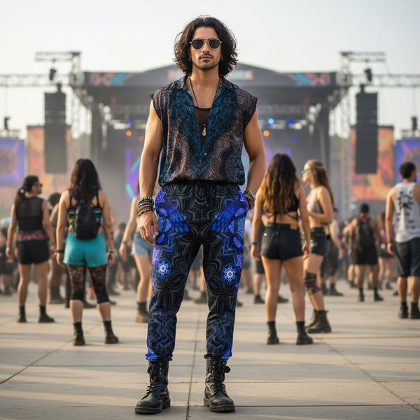 Joggers | Angel Catcher Blue