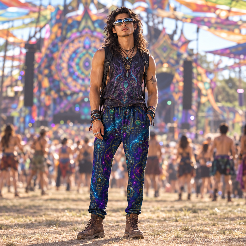 Celestial Temple Men's Joggers