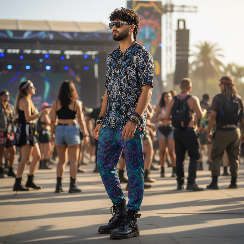 Joggers | Feathery Fractal