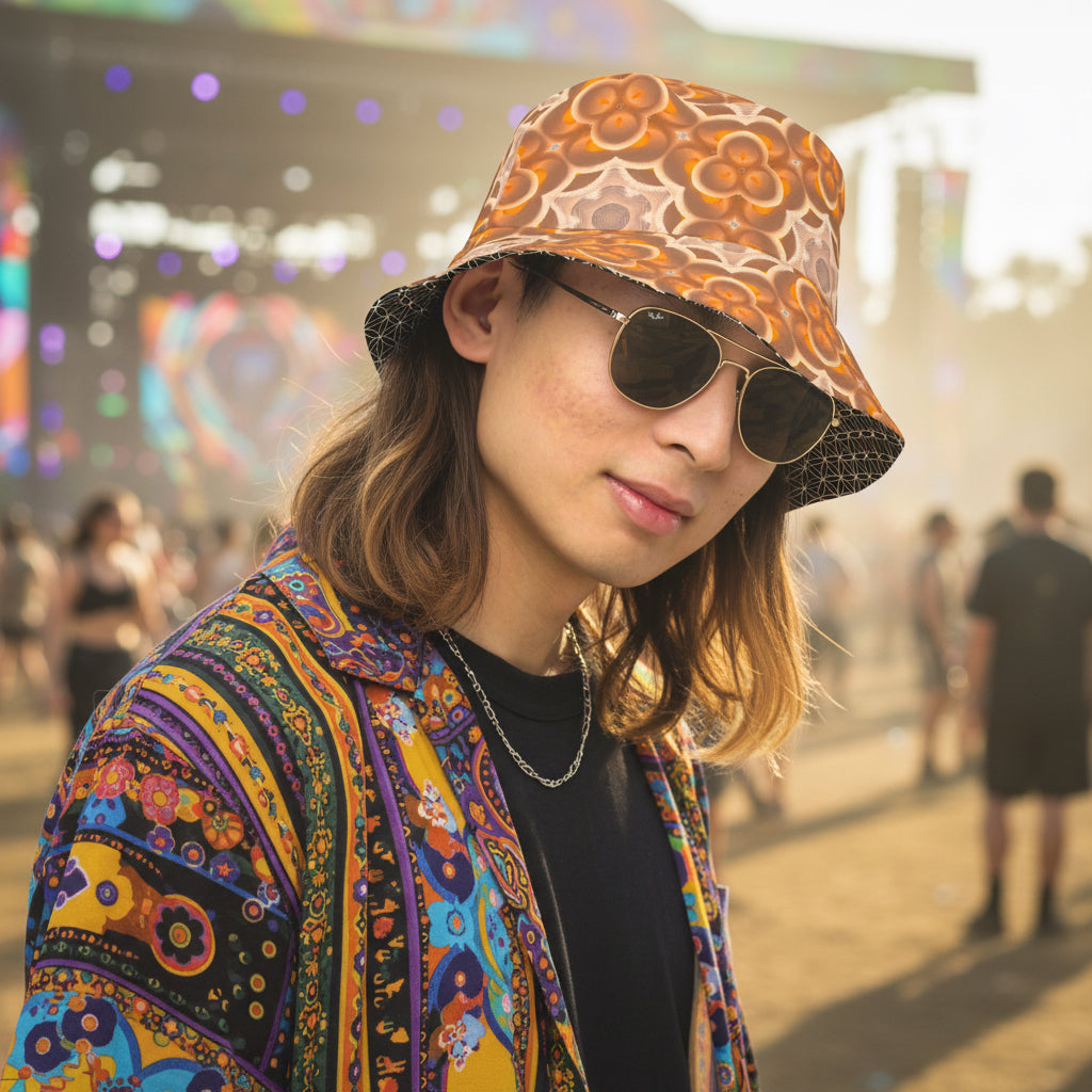 Molecular Space Bucket Hat