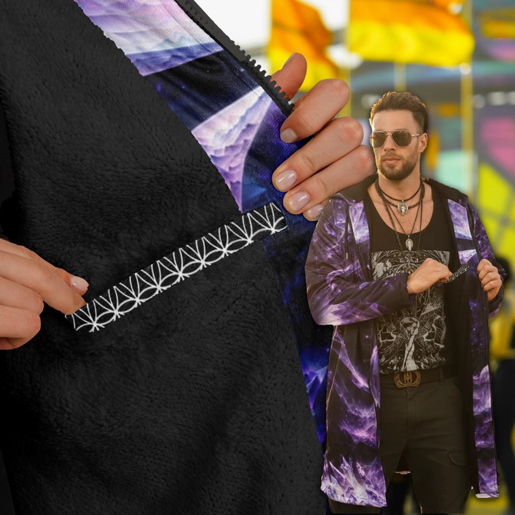 Men’s Cloak | Amethyst Unicorn