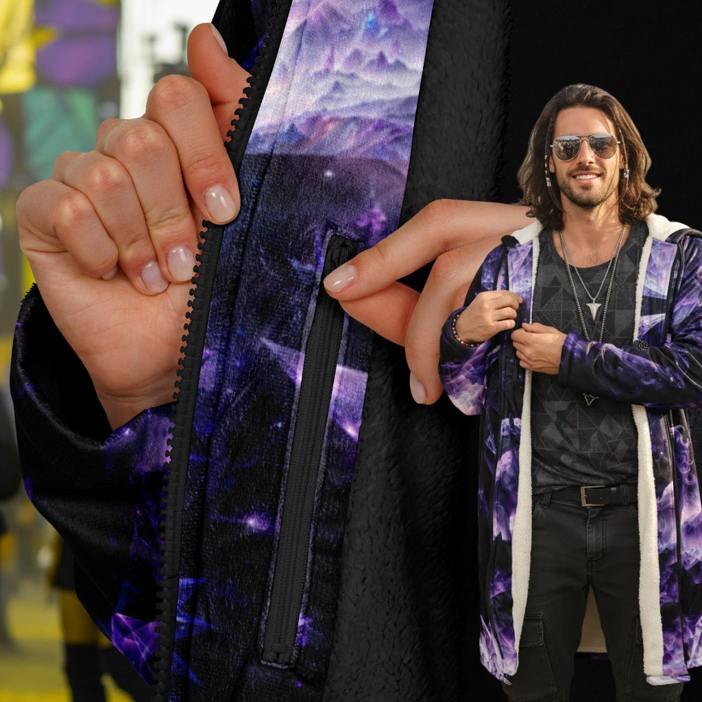 Men’s Cloak | Amethyst Unicorn