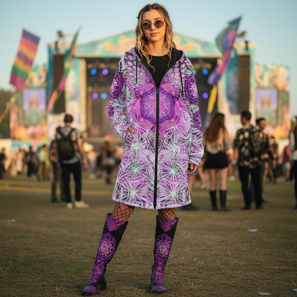 Angel Catcher Light Pink Women's Festival Cloak