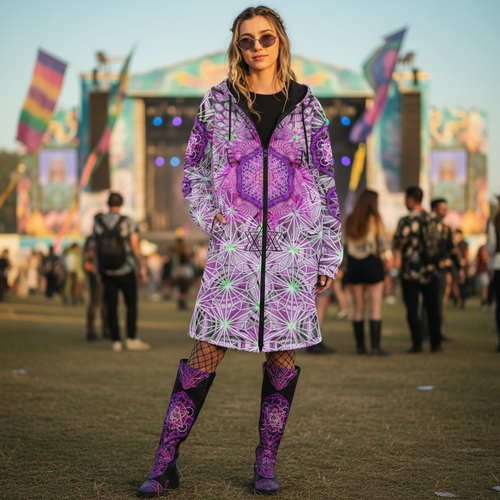 Angel Catcher Light Pink Women's Festival Cloak
