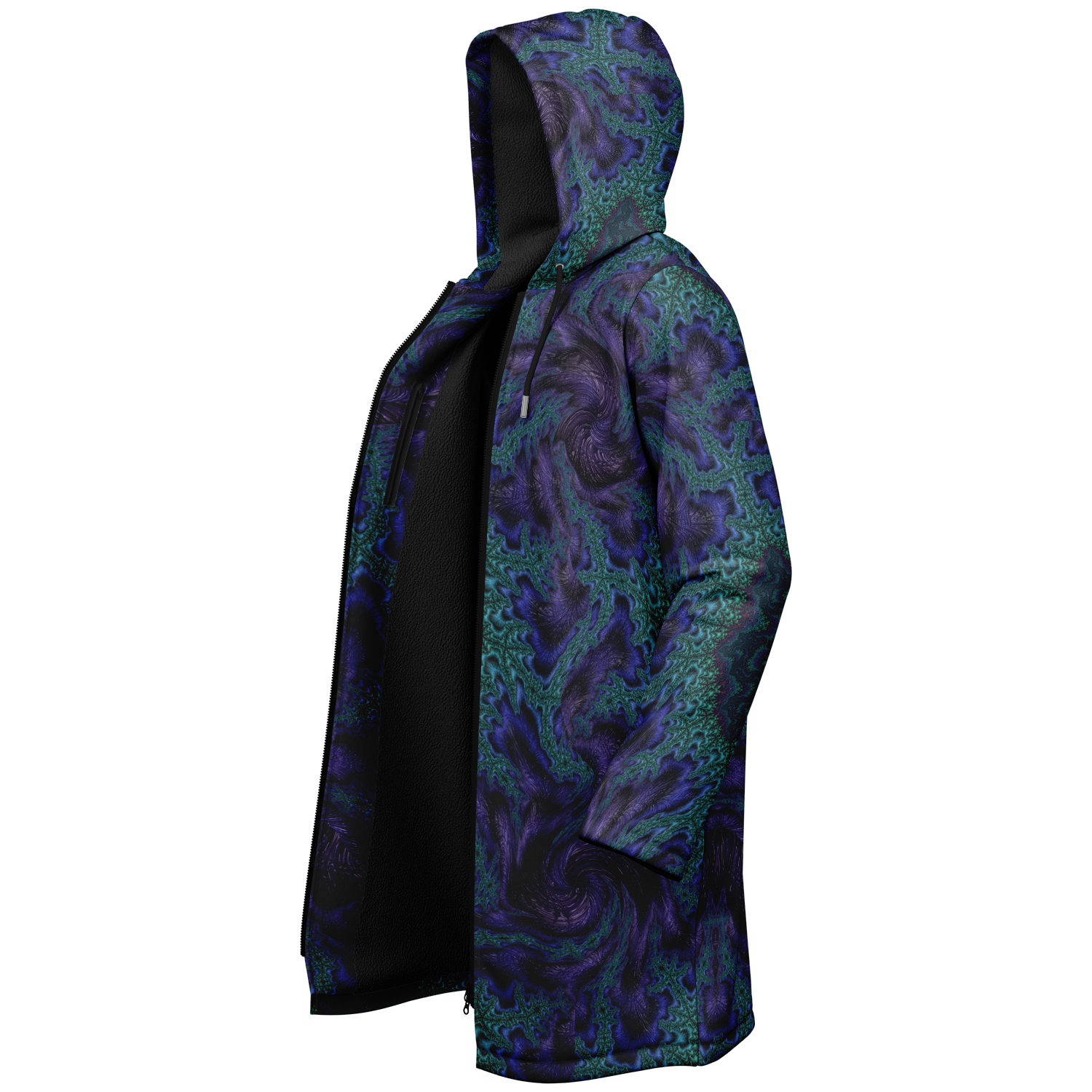 Feathery Fractal Women's Festival Cloak