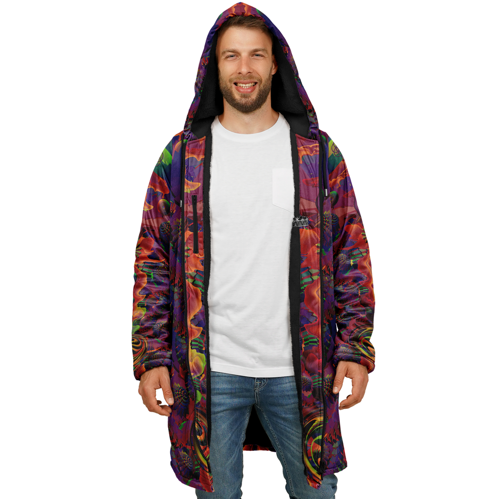 Cloak | Shroom Flower of Life Ultra Rainbow