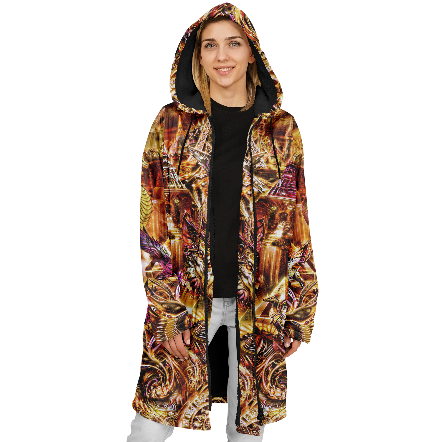 Dream Weaver Orange Festival Cloak