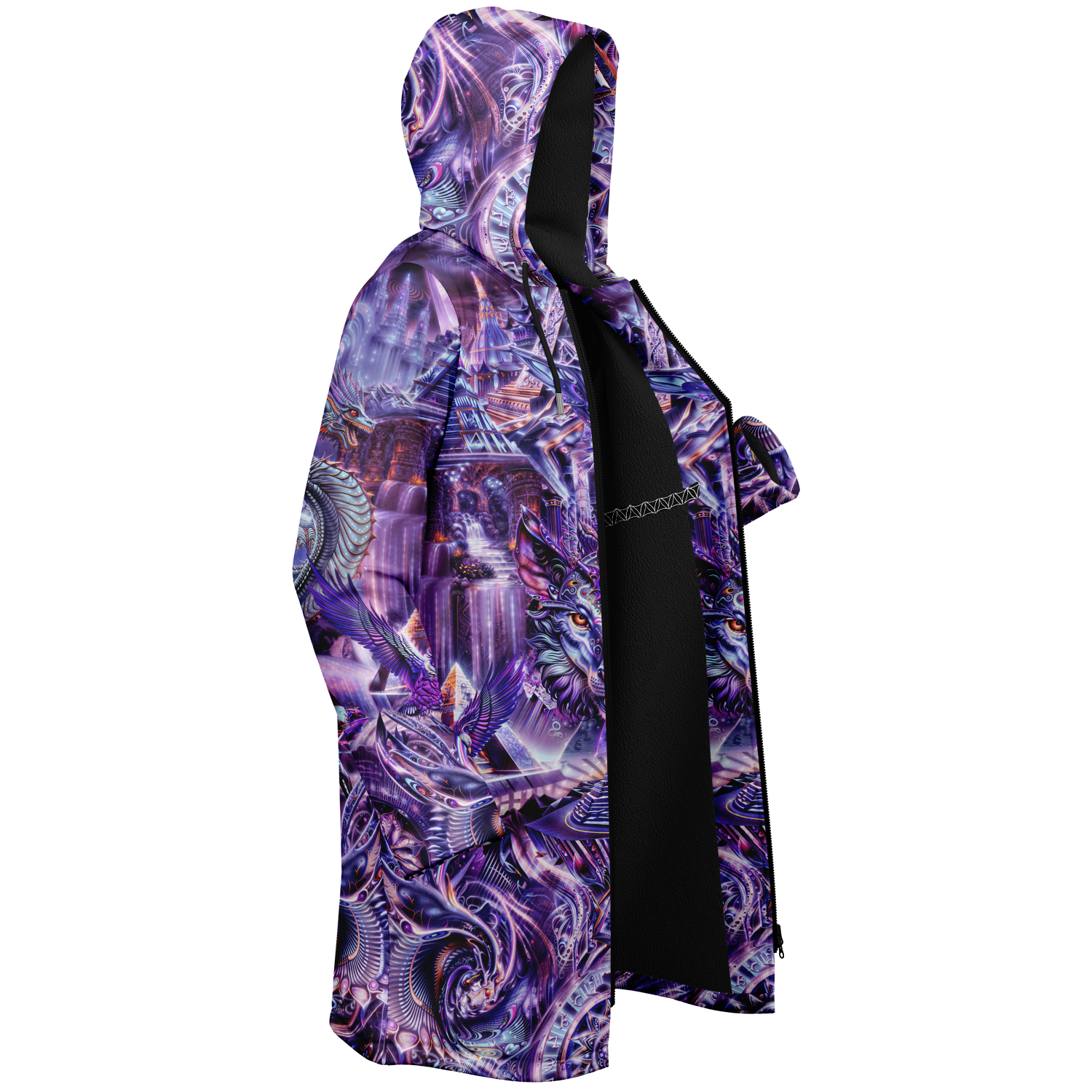 Dream Weaver Purple Festival Cloak