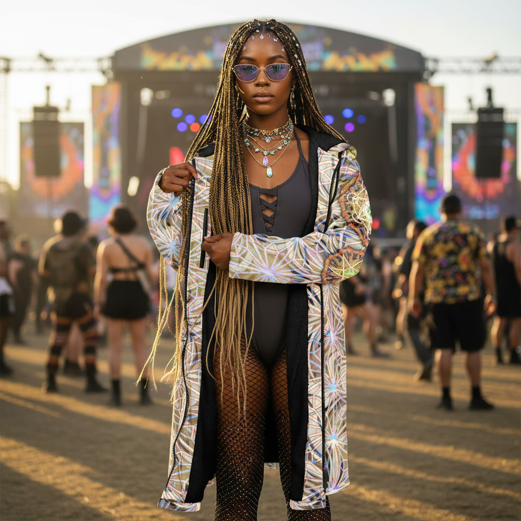 Angel Catcher Light Yellow Women's Festival Cloak