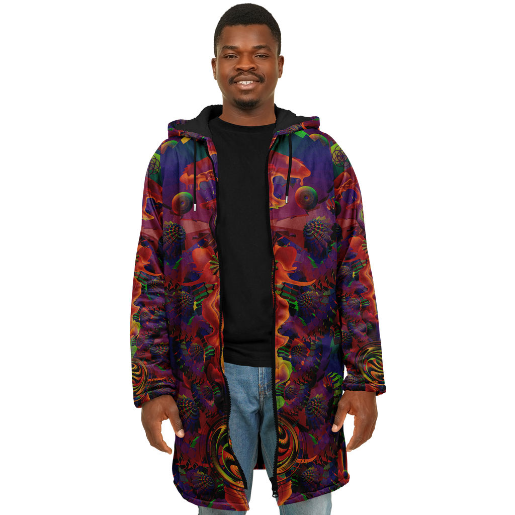 Cloak | Shroom Flower of Life Ultra Rainbow