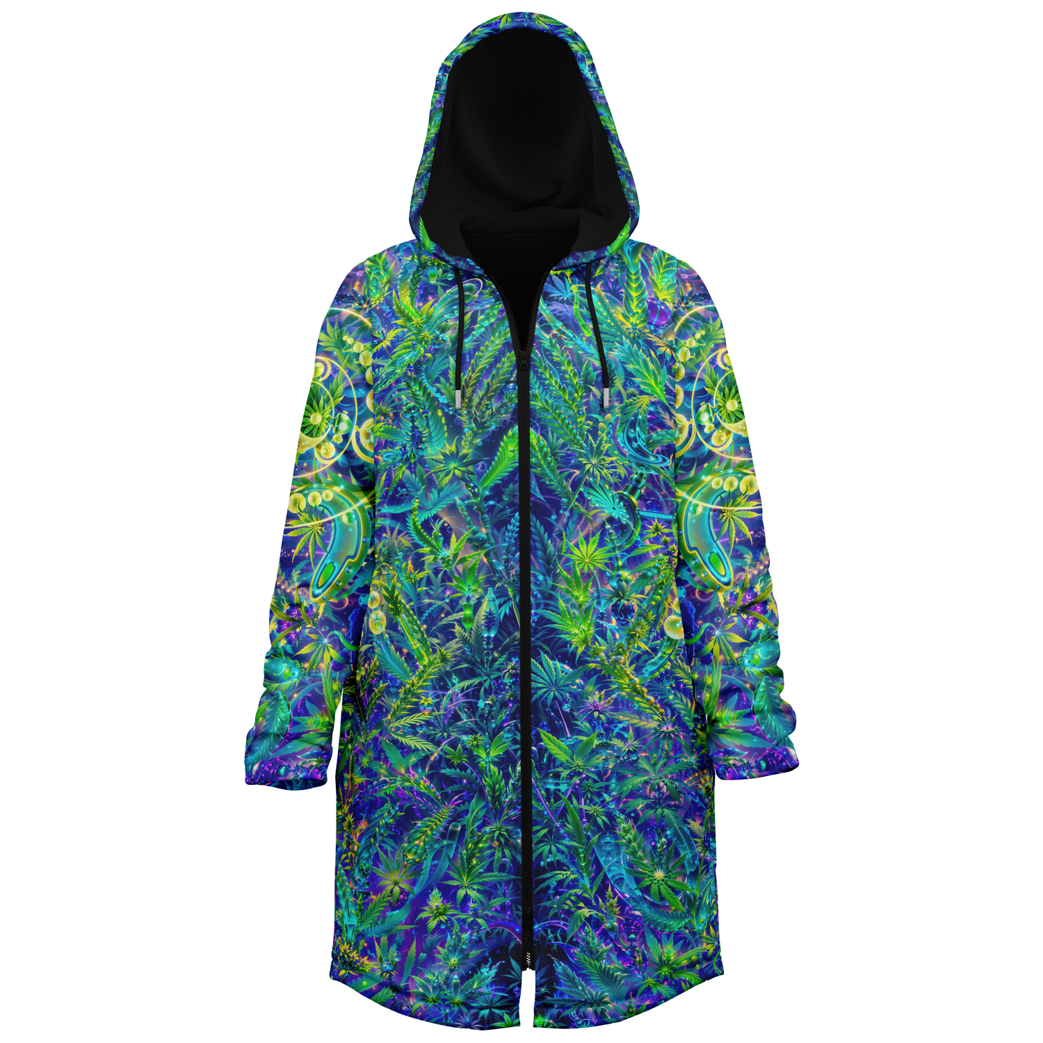 Wizard Stoner Alien Women's Festival Cloak