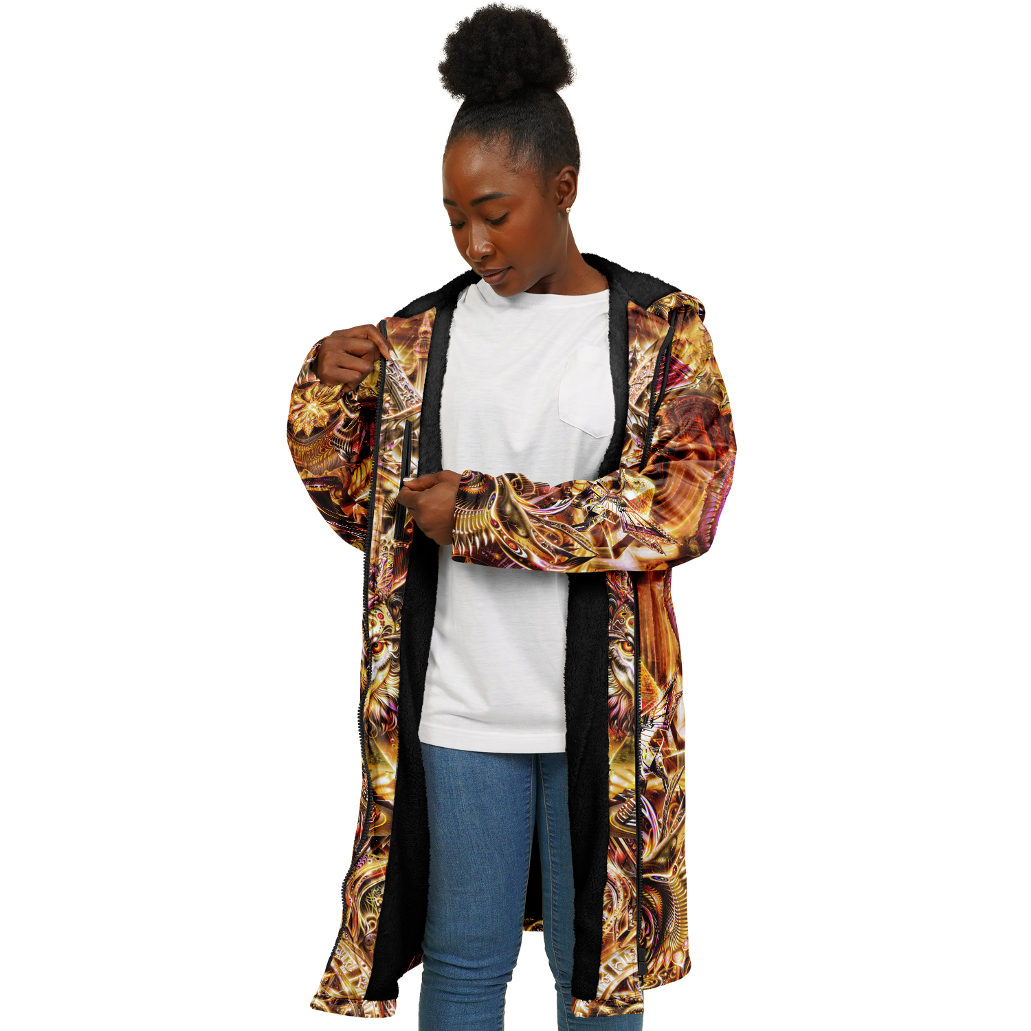 Dream Weaver Orange Festival Cloak