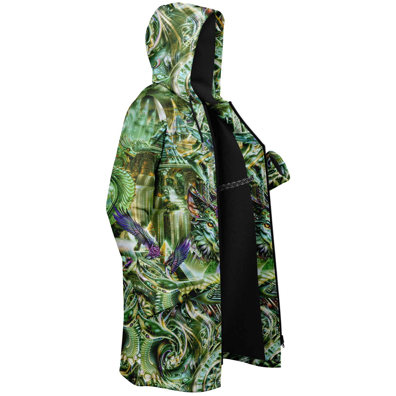 Dream Weaver Green Festival Cloak