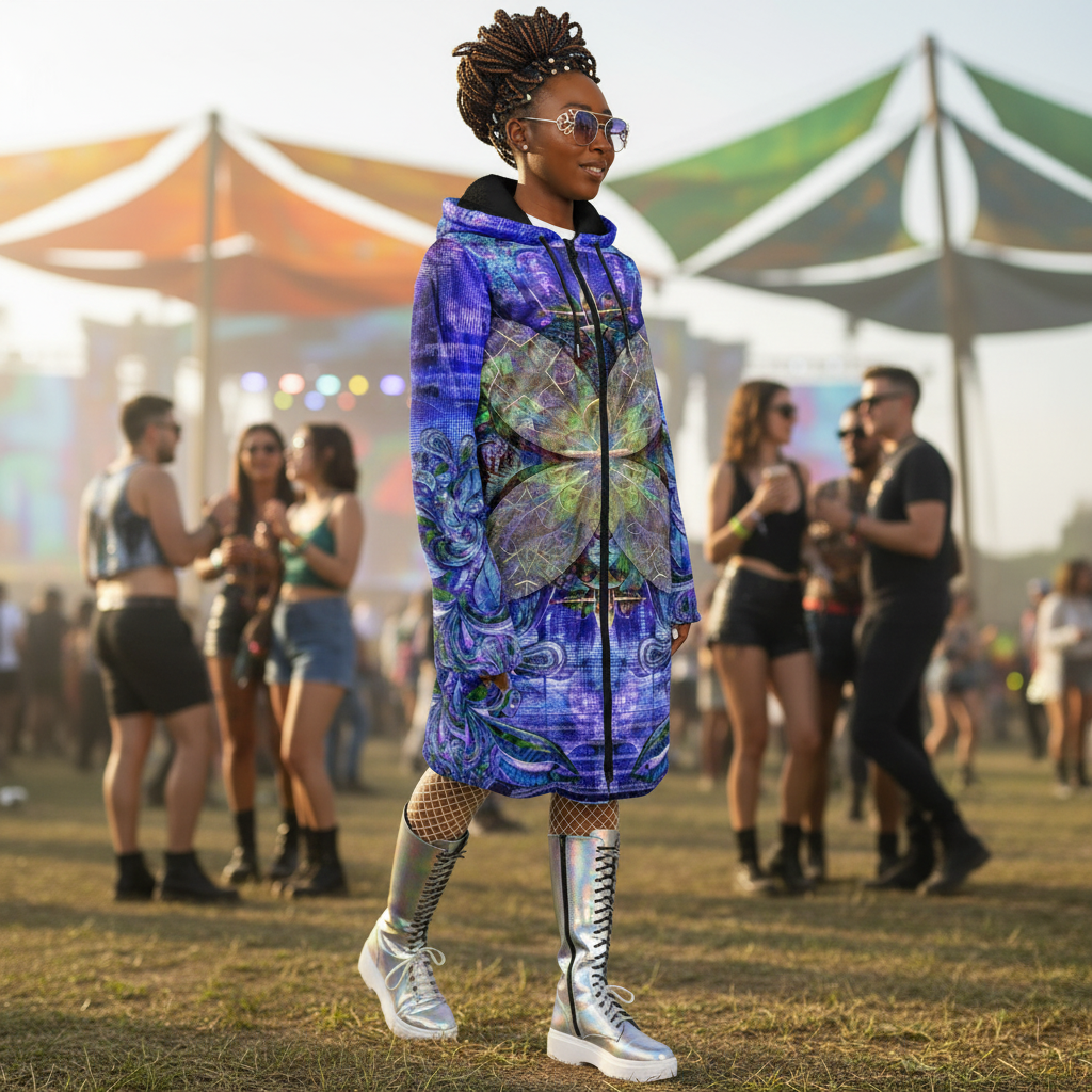Temple Of Horus Women's Festival Cloak