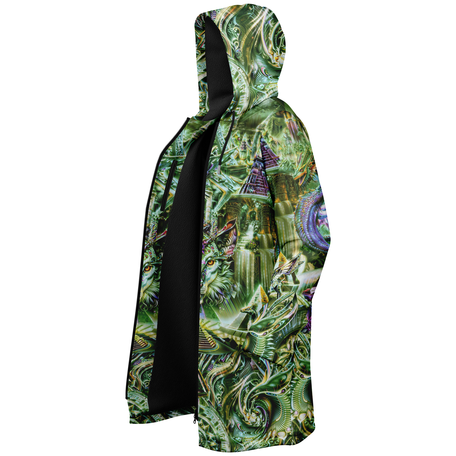 Dream Weaver Green Festival Cloak