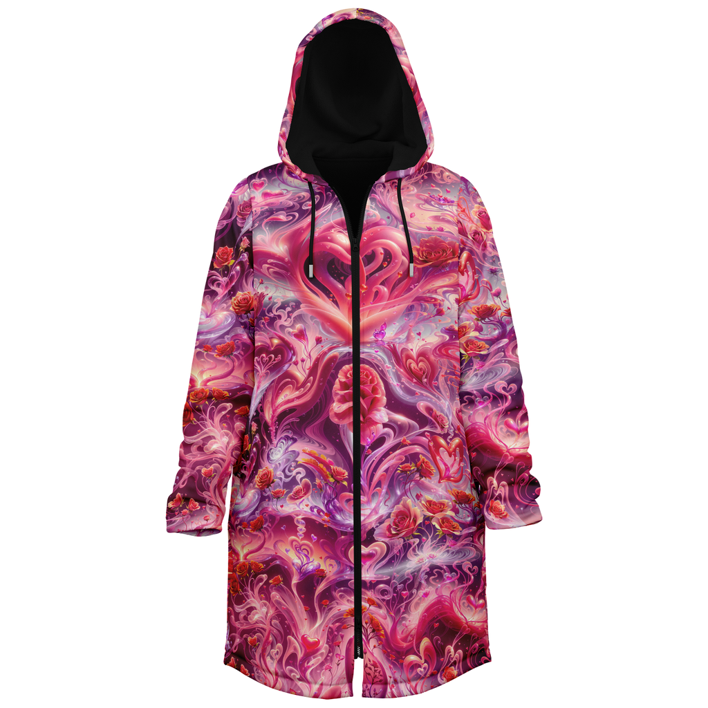 Hearts Roses Women's Festival Cloak