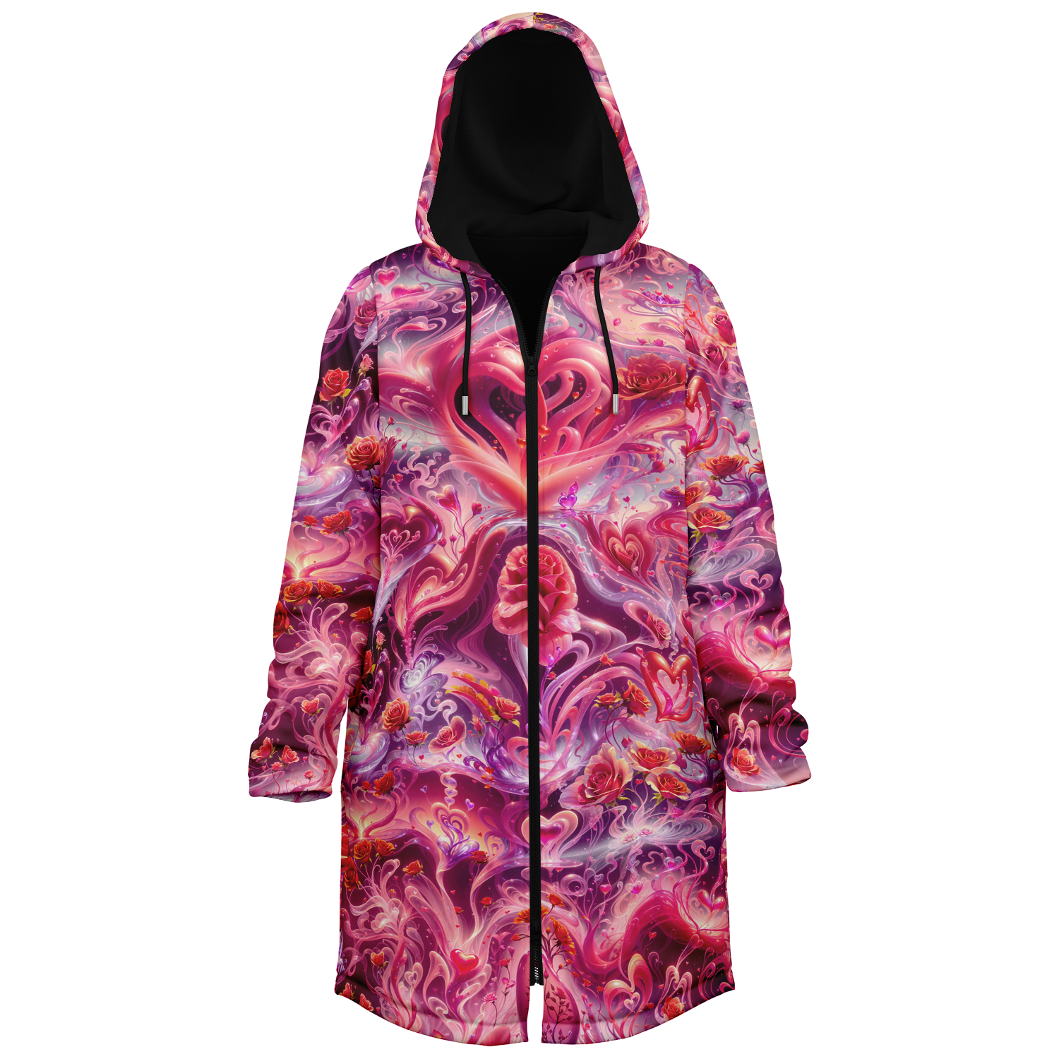 Hearts Roses Women's Festival Cloak
