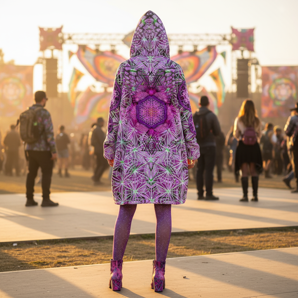 Angel Catcher Light Pink Women's Festival Cloak