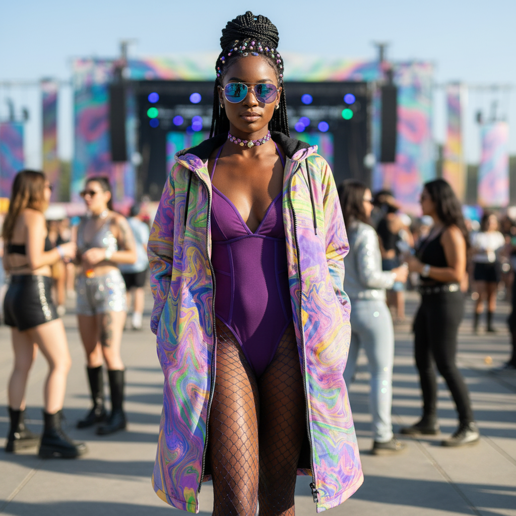 Psy Trance Women's Festival Cloak
