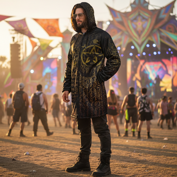 Enochian Vision Gold Men's Festival Cloak