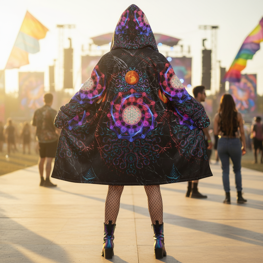 Lunar Eclipse Women's Festival Cloak