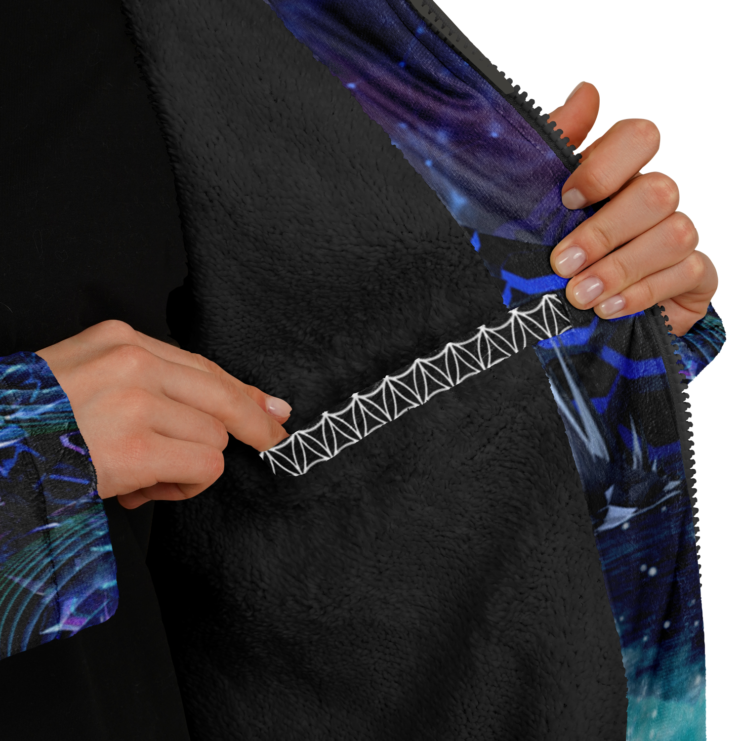 Blue Sorceress Men's Festival Cloak