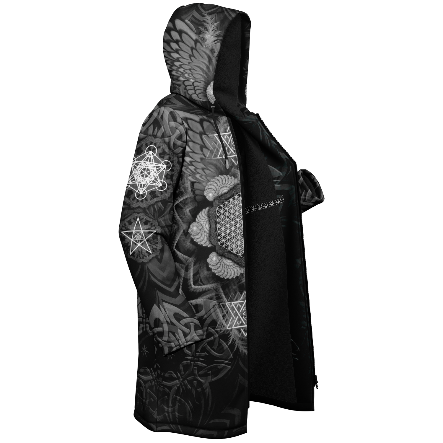 Angel Catcher Grey Festival Women’s Cloak