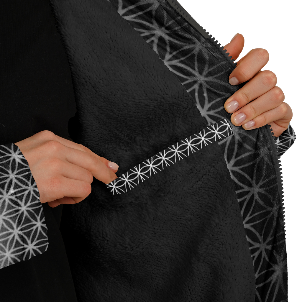 Black Mystic Eye Women's Festival Cloak