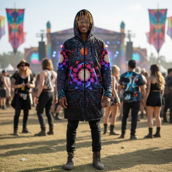 Lunar Eclipse Men's Festival Cloak
