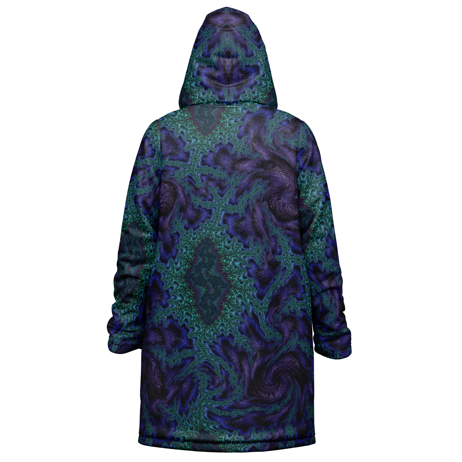 Feathery Fractal Women's Festival Cloak