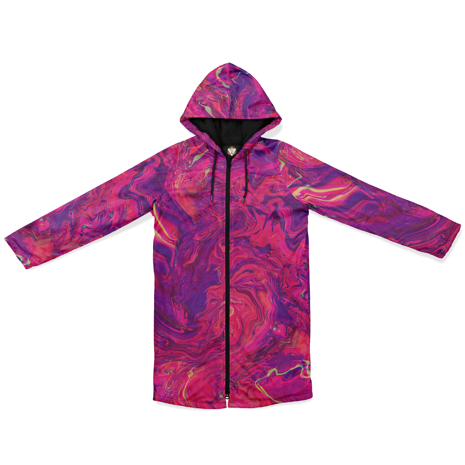 Pink Acid Oasis Women's Festival Cloak