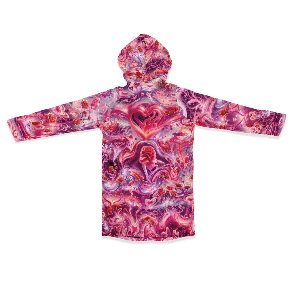 Hearts Roses Women's Festival Cloak