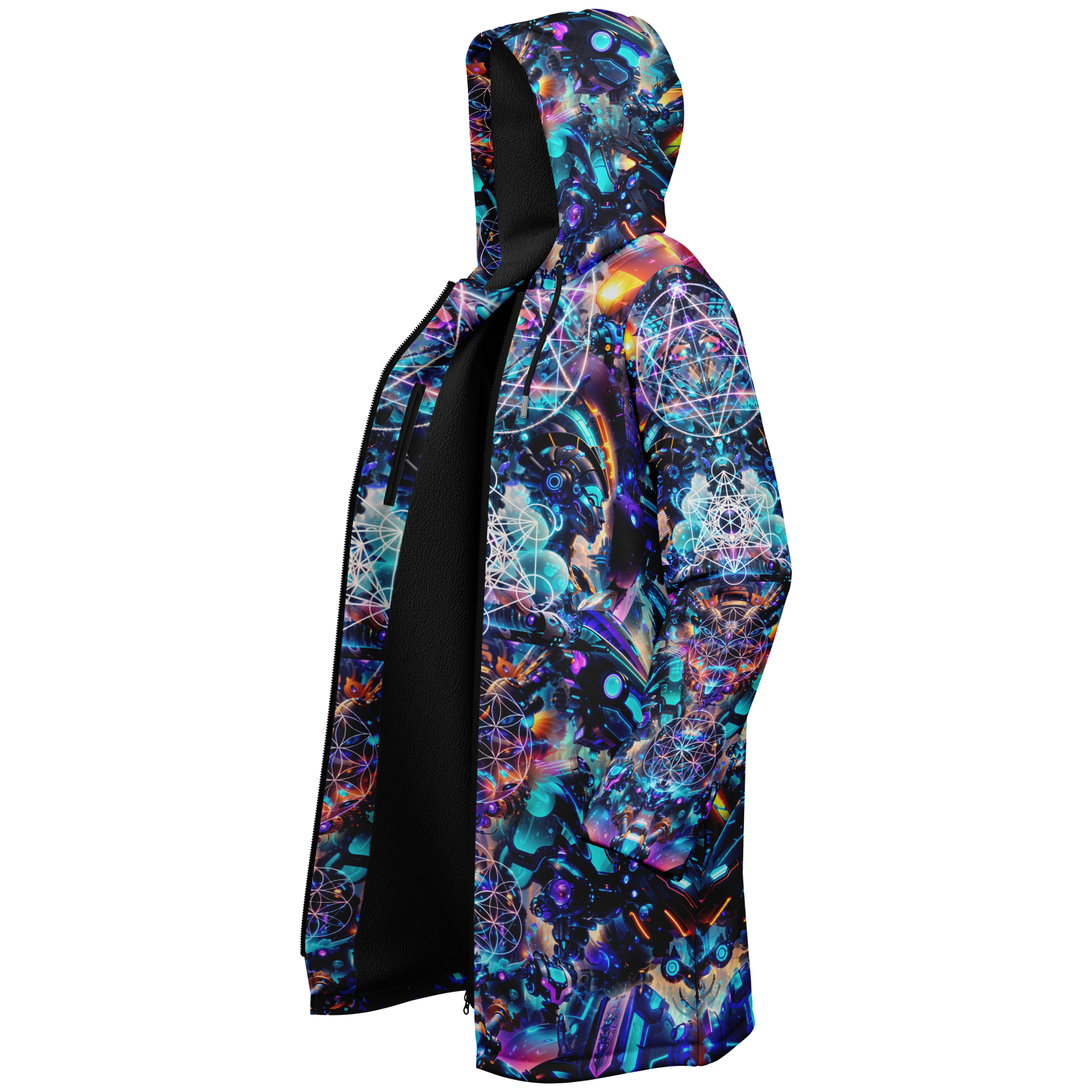 Cyber Punk Mech Festival Cloak