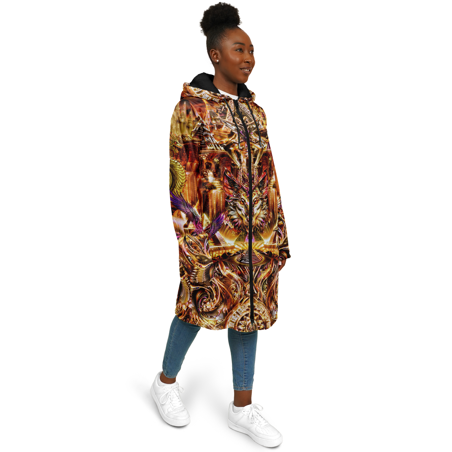 Dream Weaver Orange Festival Cloak