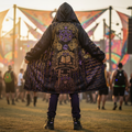 Enochian Vision Purple Men's Festival Cloak